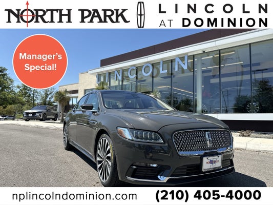 2020 Lincoln Continental Black Label in San Antonio, TX - North Park Lincoln at Dominion