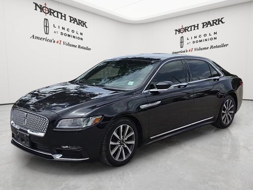 2020 Lincoln Continental Standard
