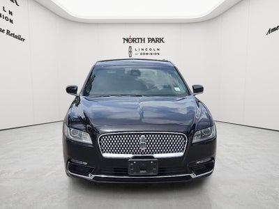 2020 Lincoln Continental Standard