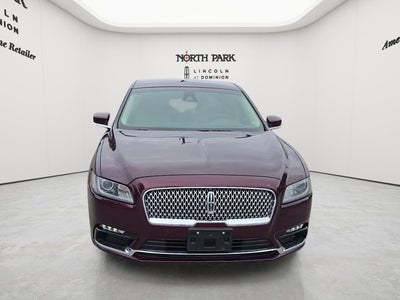 2020 Lincoln Continental Standard