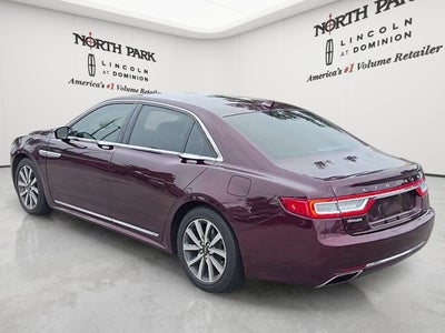 2020 Lincoln Continental Standard