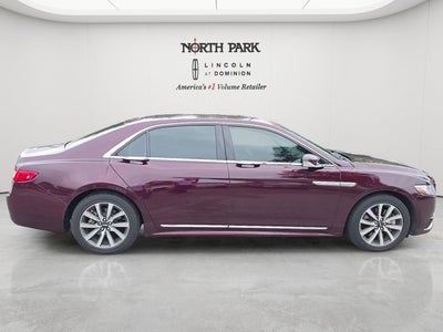 2020 Lincoln Continental Standard