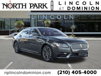 2018 Lincoln Continental Reserve