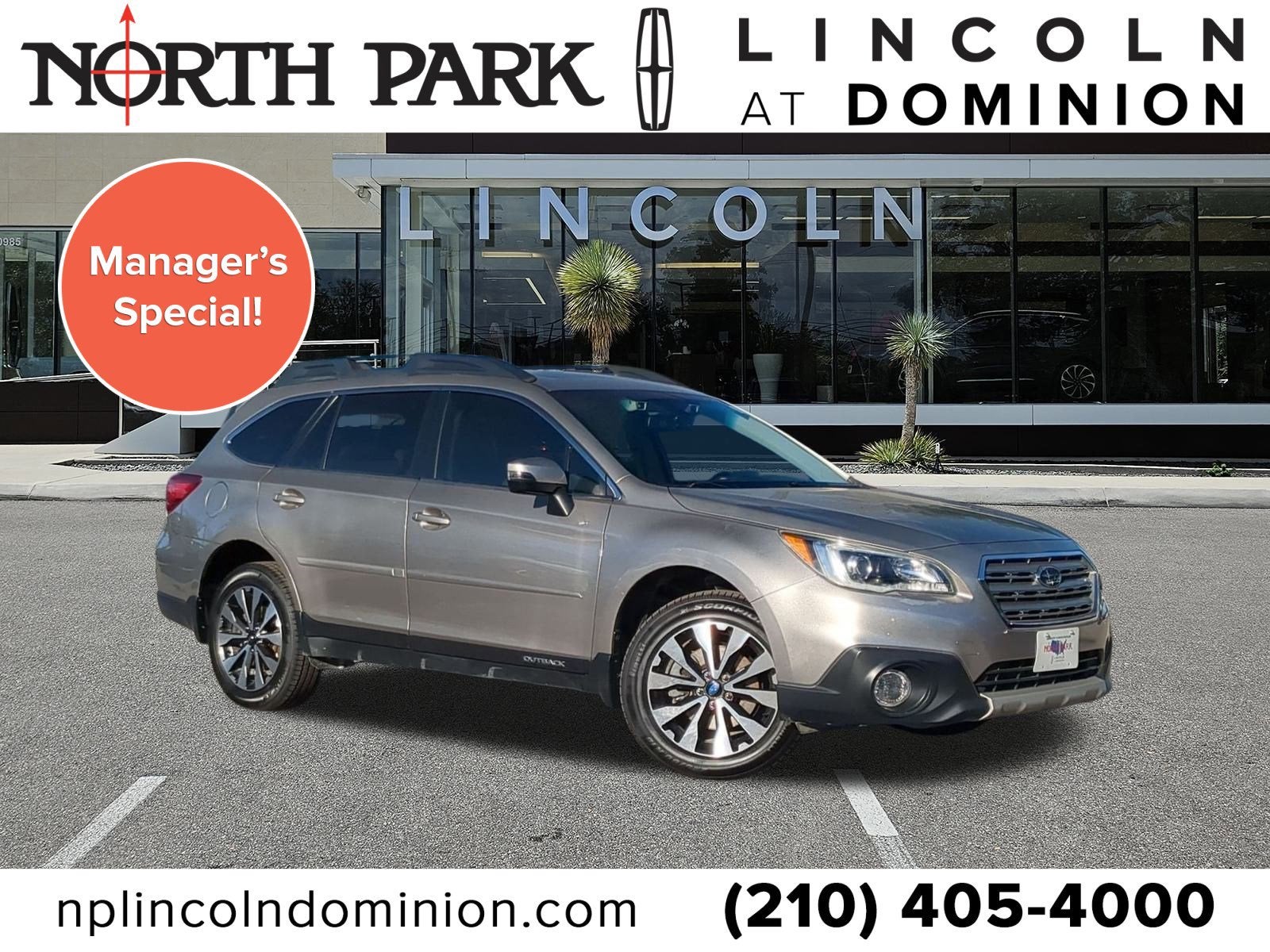 2016 Subaru Outback 3.6R Limited