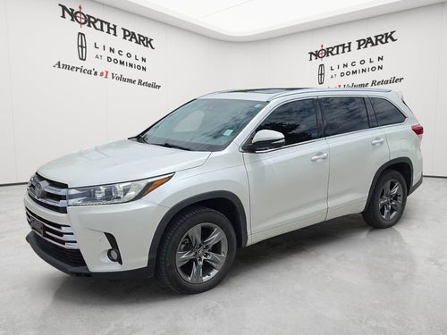 2018 Toyota Highlander Limited Platinum