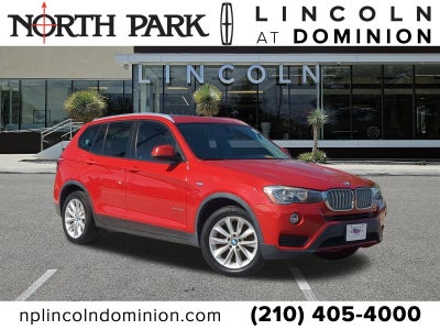 2017 BMW X3 sDrive28i