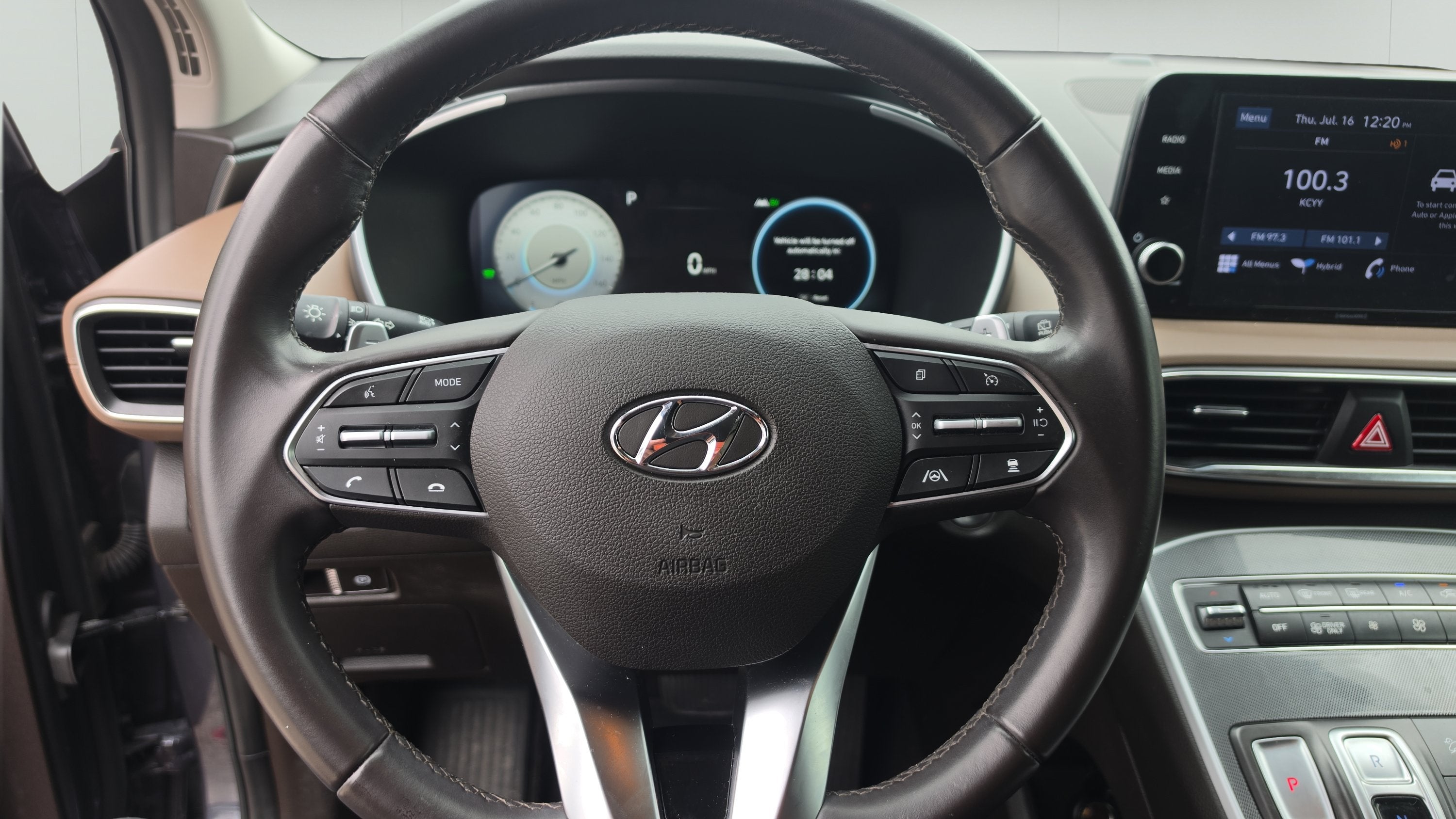 2021 Hyundai Santa Fe Hybrid Blue