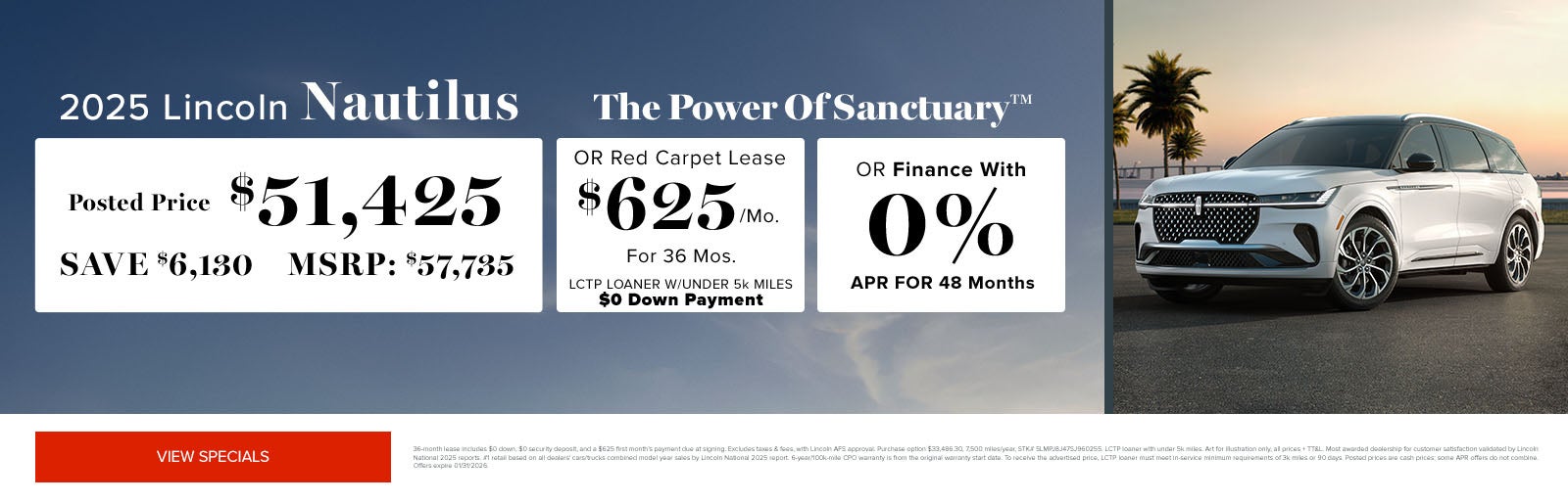 2025 Lincoln Nautilus Wish January 2026 Offers