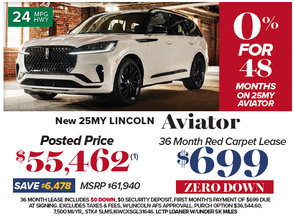 2025 Lincoln Aviator