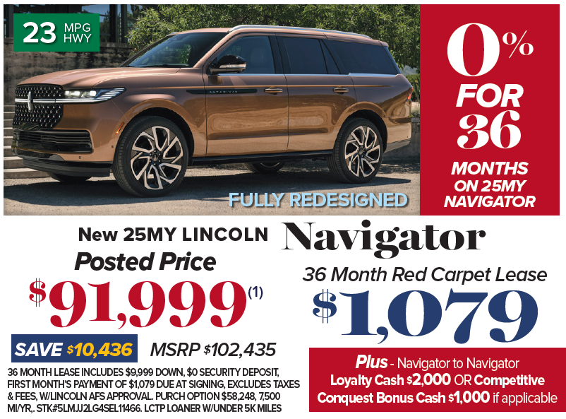 2025 Lincoln Navigator Reserve