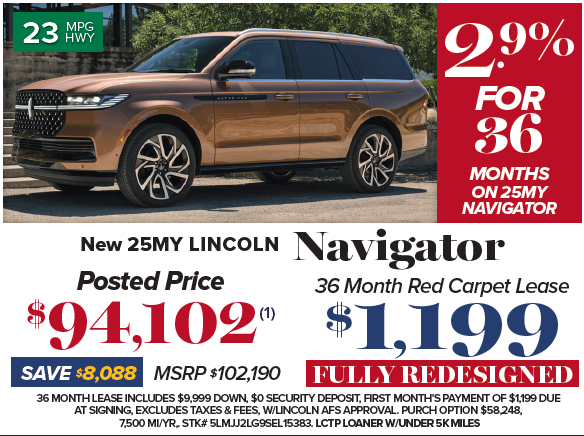 2025 Lincoln Navigator Reserve