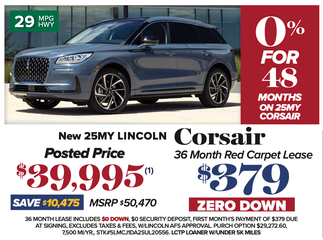 2025 Lincoln Corsair