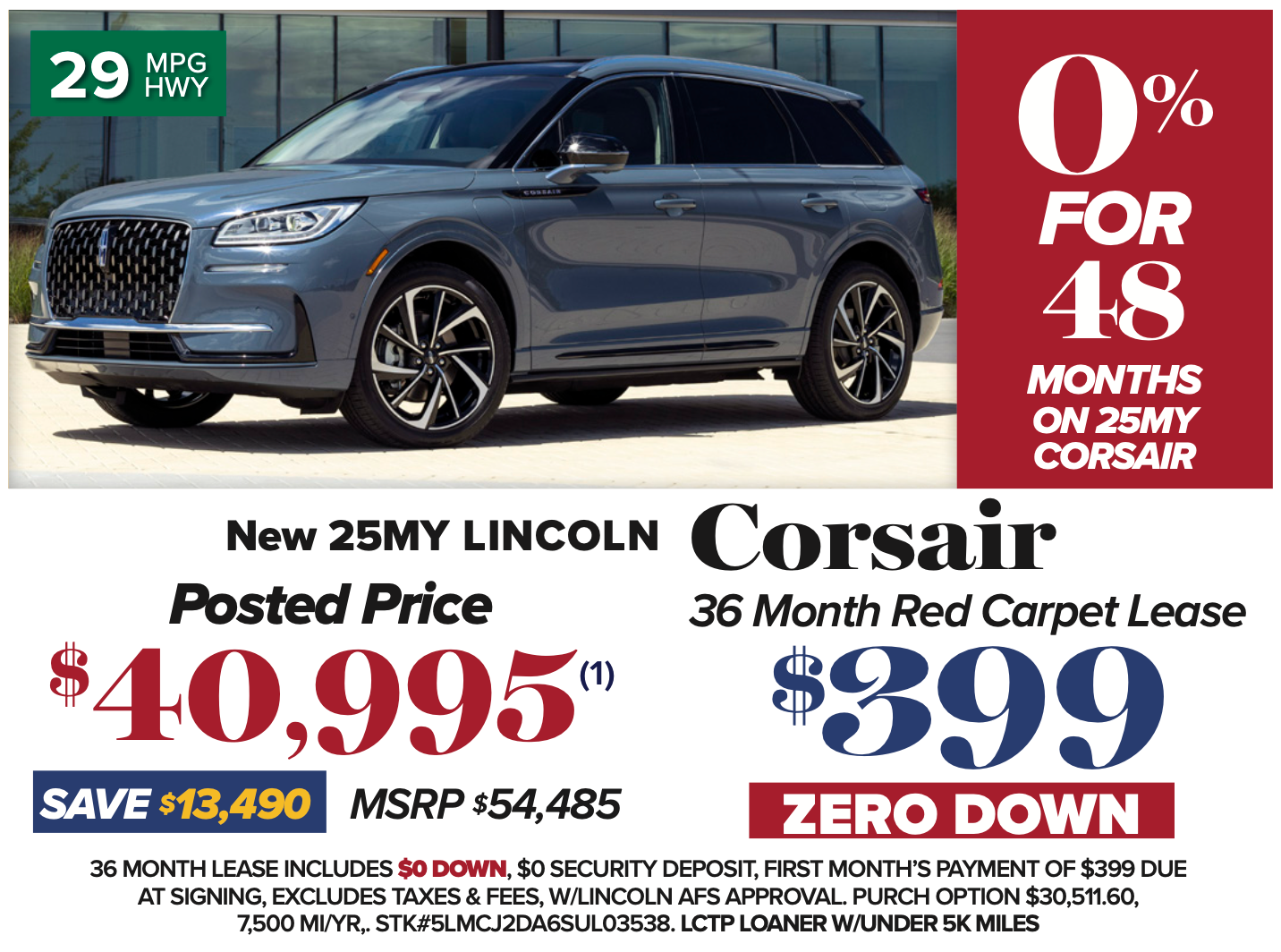 2025 Lincoln Corsair
