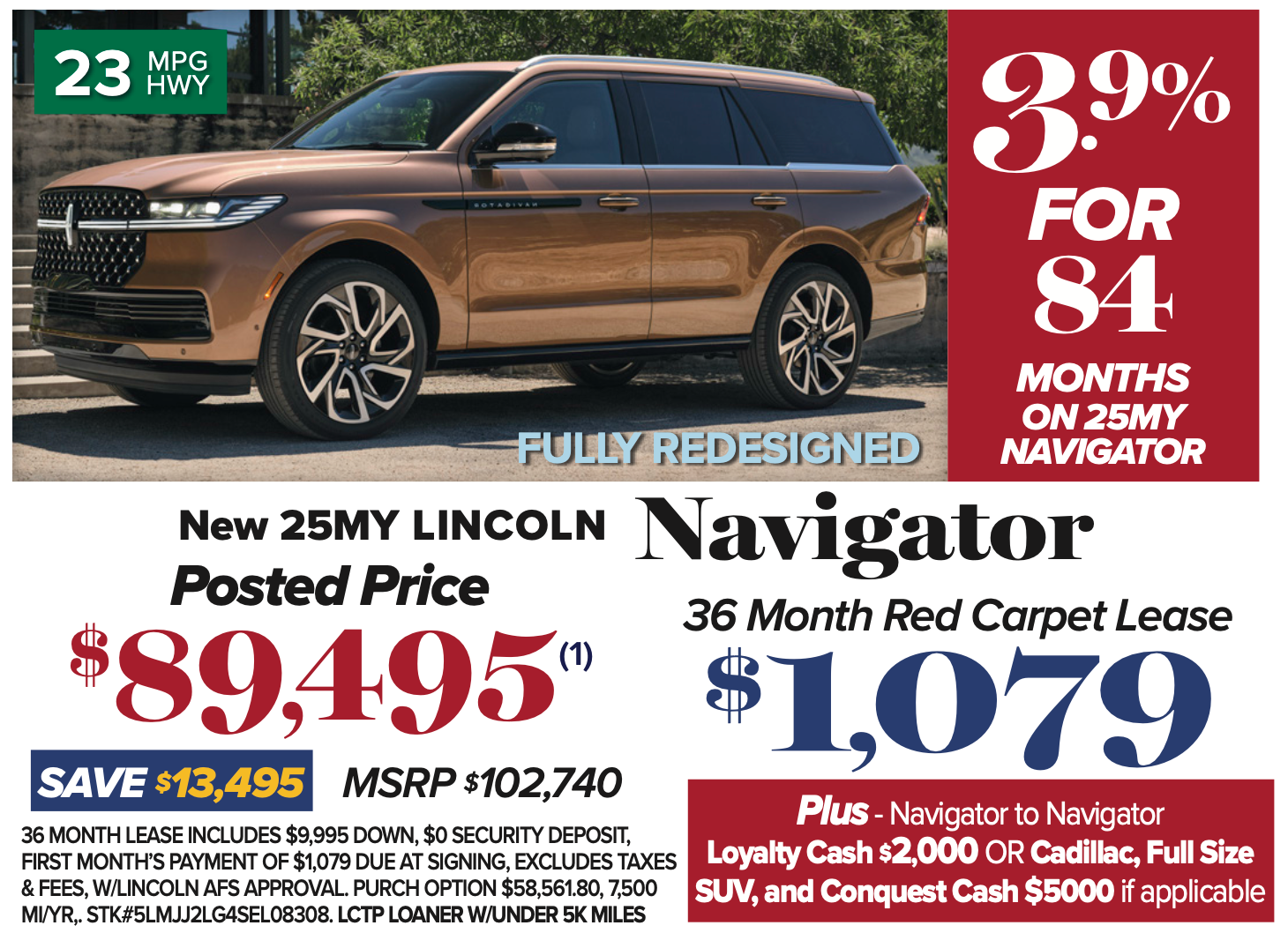 2025 Lincoln Navigator Reserve