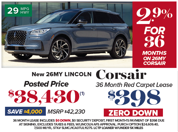 2026 Lincoln Corsair