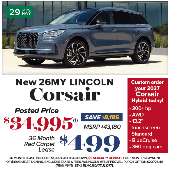 2026 Lincoln Corsair