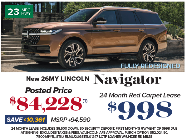 2026 Lincoln Navigator Reserve
